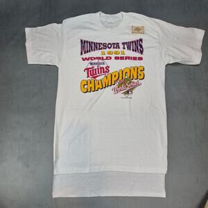Minnesota Twins Vintage 1991 World Series Baseball Long T-Shirt Unisex